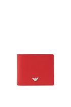 Two-Toned Logo Bi-Fold Wallet